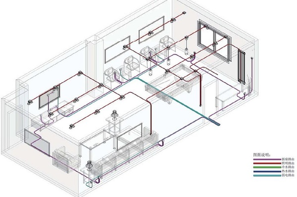 房子裝修水電設計圖_裝修水電竣工圖_裝修水電設計